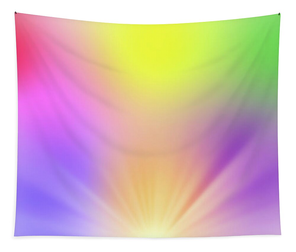 Color Tapestry featuring the photograph Color Burst by Bill Wakeley