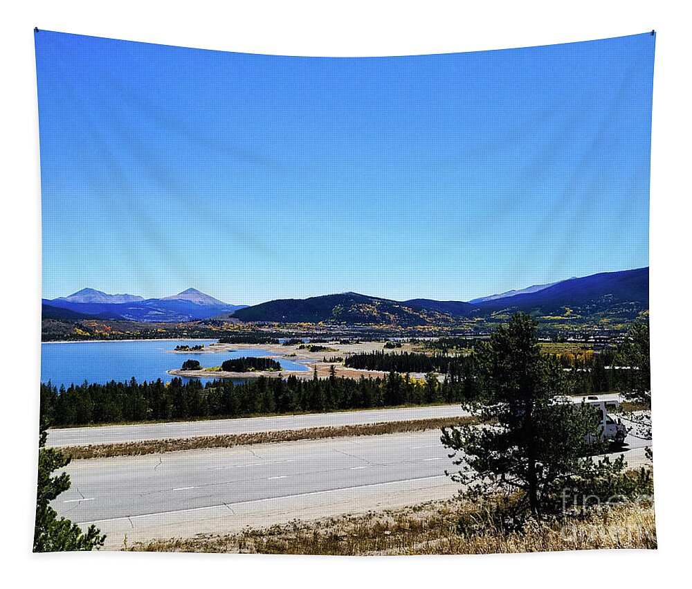 Breckenridge Tapestry featuring the photograph Colorful Colorado by Elizabeth M