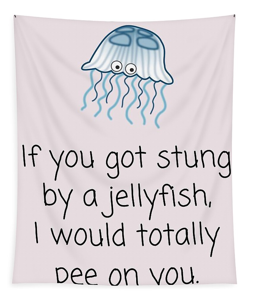 Cute Valentine Card - Funny Romantic Card - I Would Pee On You -  Anniversary - Valentine's Day Tapestry by Joey Lott - Fine Art America