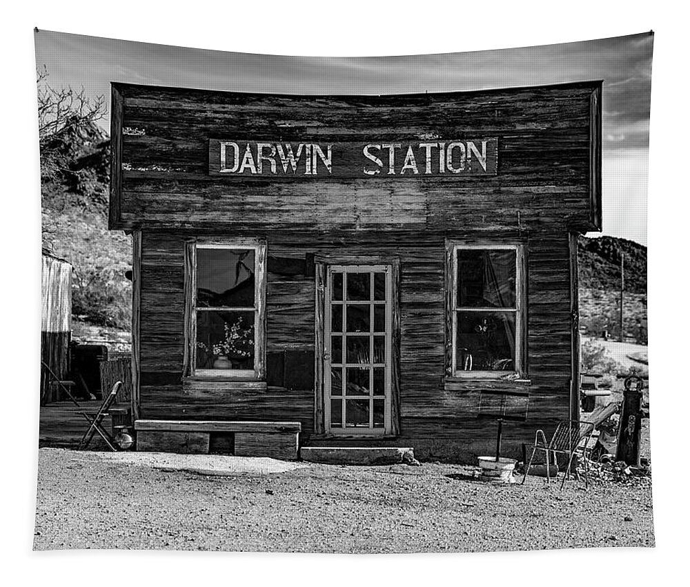 Darwin Tapestry featuring the photograph Darwin Station by Don Hoekwater Photography