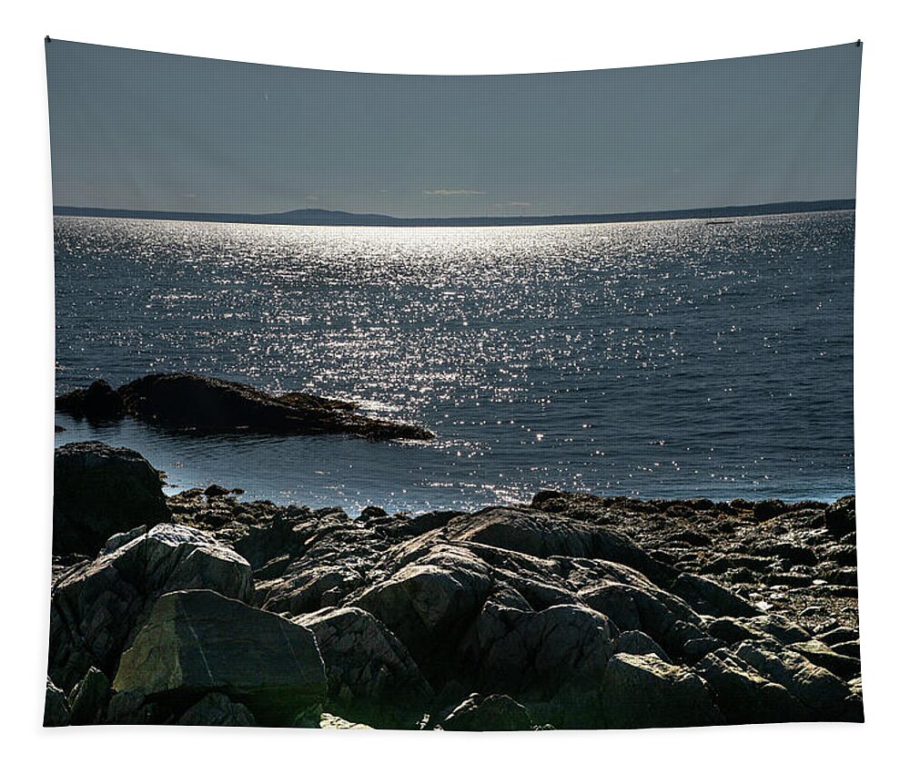 Atlantic Ocean Tapestry featuring the photograph Deep Blue Sea by Rebecca Cozart