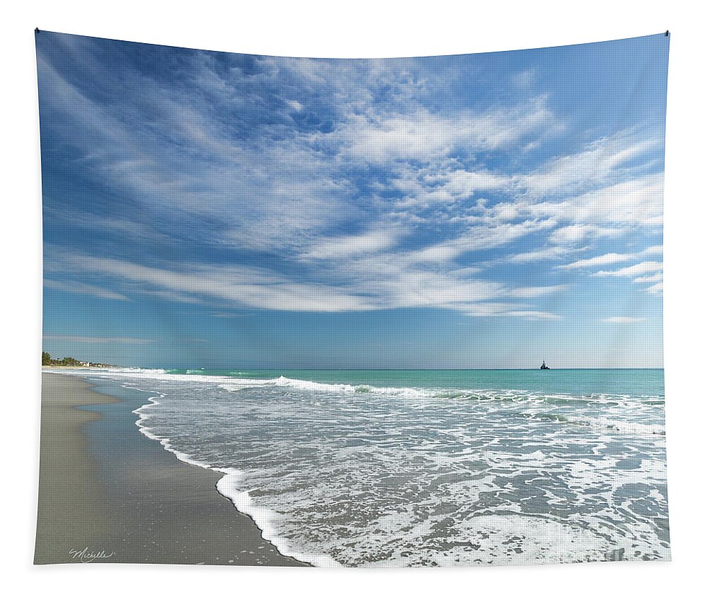Delray Beach Florida Tapestry featuring the photograph Delray Beach Florida by Michelle Constantine