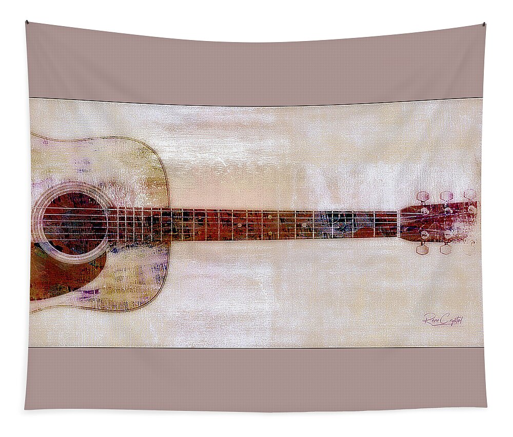 Guitar Tapestry featuring the photograph Don't Fret It by Rene Crystal