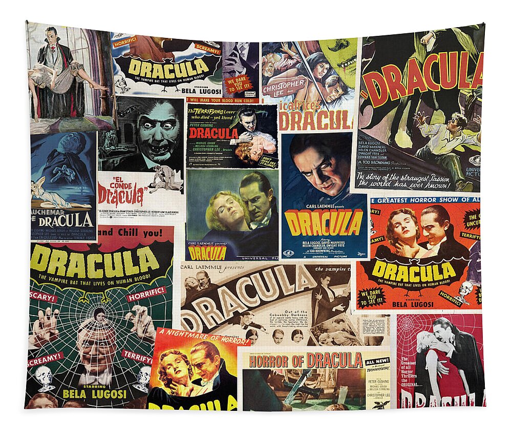 Dracula Tapestry featuring the photograph Dracula by Andrew Fare