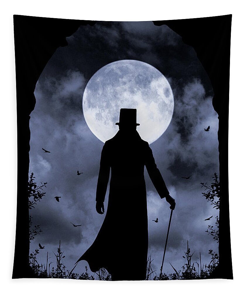 Clayton Tapestry featuring the photograph Dracula returns by Clayton Bastiani