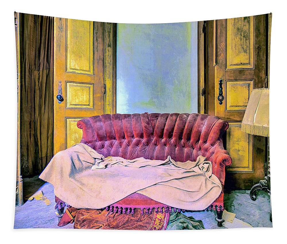 Drawing Room Tapestry featuring the photograph Drawing Room by Dominic Piperata