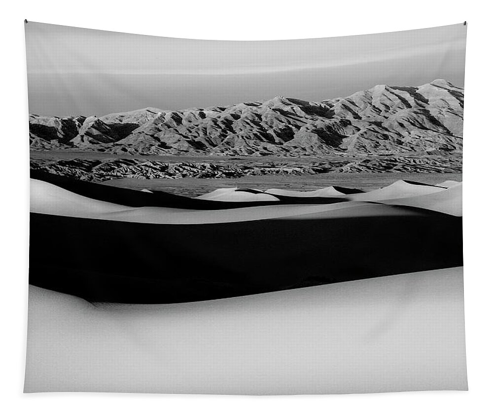 Sand Dunes Death Valley Tapestry featuring the photograph Dunes #6 by Neil Pankler