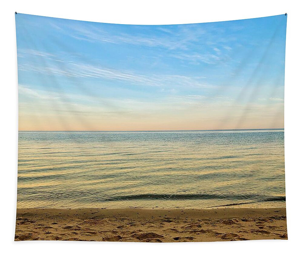 Sunrise Tapestry featuring the photograph Early by Frank Winters