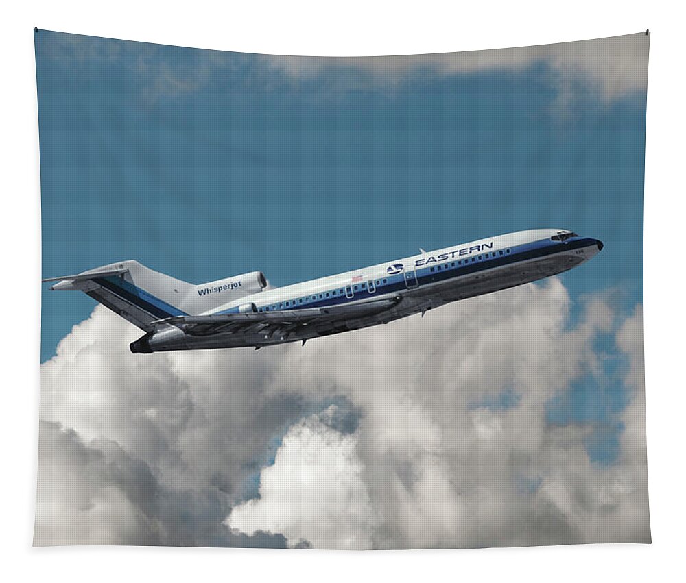 Eastern Airlines Tapestry featuring the photograph Eastern Airlines Whisperjet by Erik Simonsen