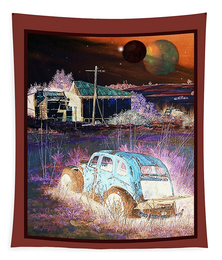 Earth Like Tapestry featuring the mixed media Failure . . . by Hartmut Jager