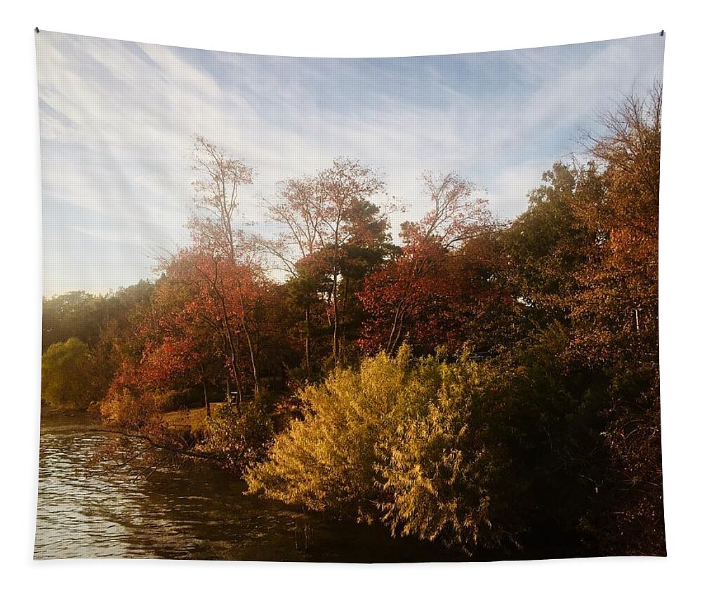 Fall Tapestry featuring the photograph Fall Colors by Kelly Thackeray