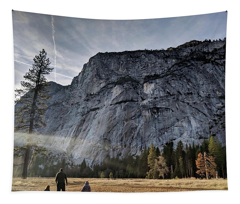 Mountain Tapestry featuring the photograph Feel Small by Portia Olaughlin