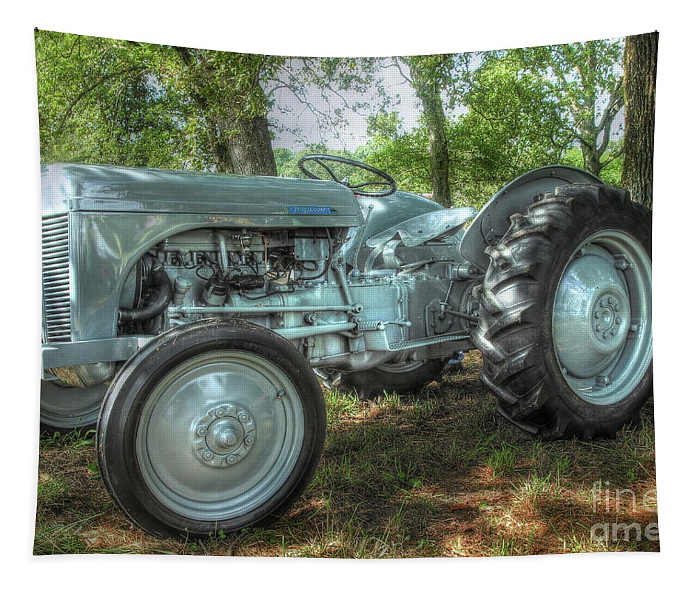 Tractor Tapestry featuring the photograph Ferguson Tractor by Mike Eingle