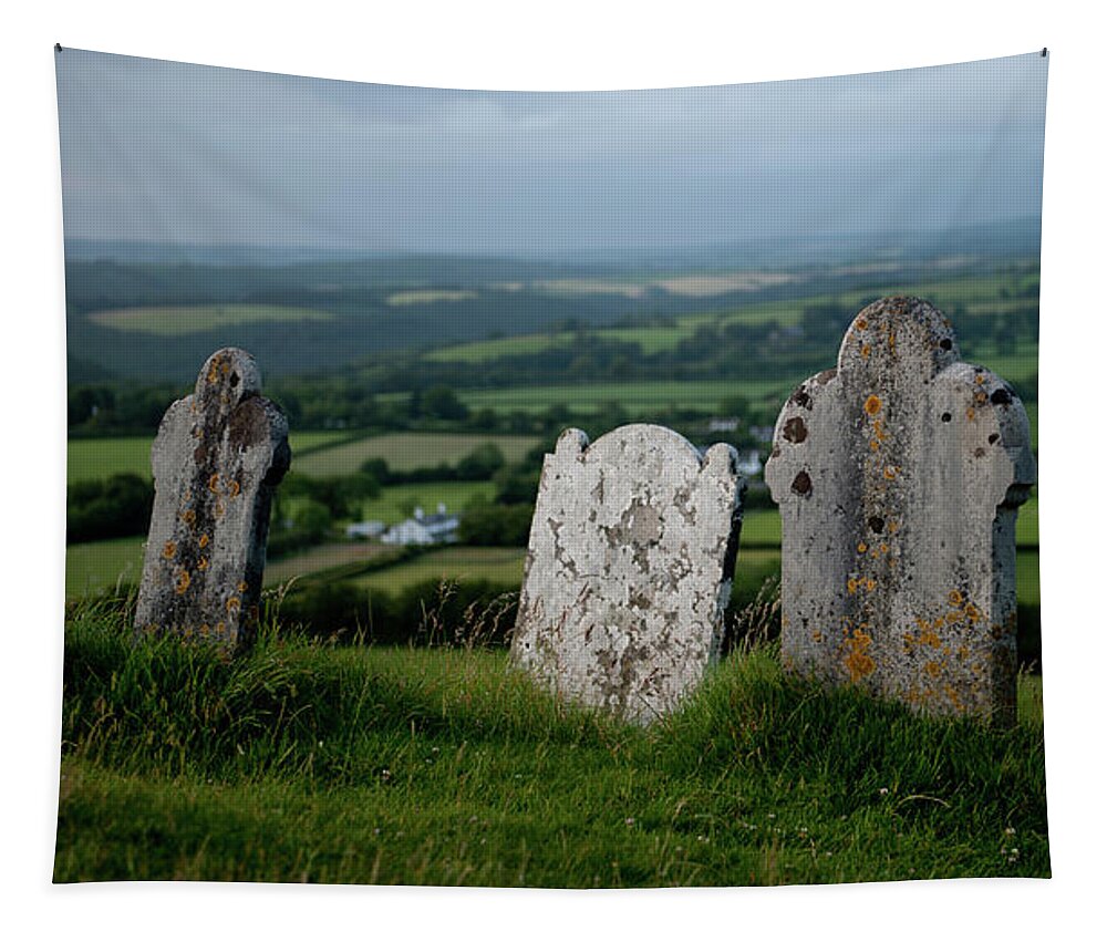 Grave Stones Tapestry featuring the photograph Final Resting Place by Helen Jackson