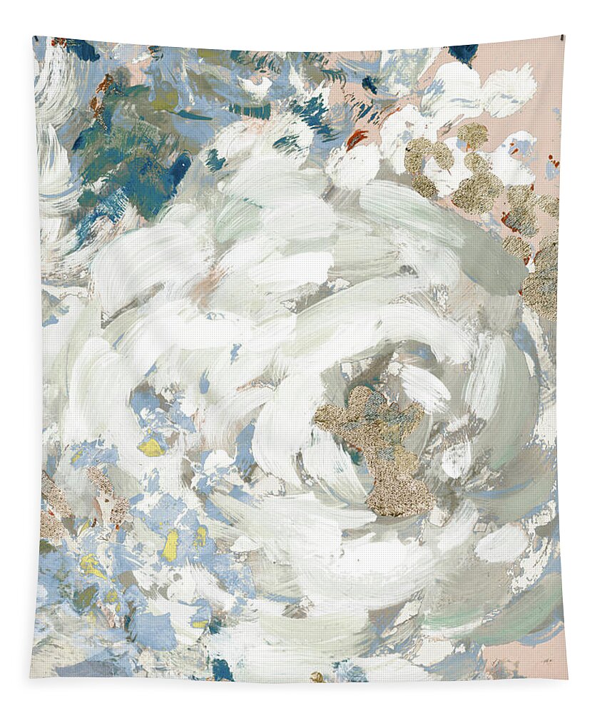 Floral Tapestry featuring the painting Floral Peace Morning II by Lanie Loreth