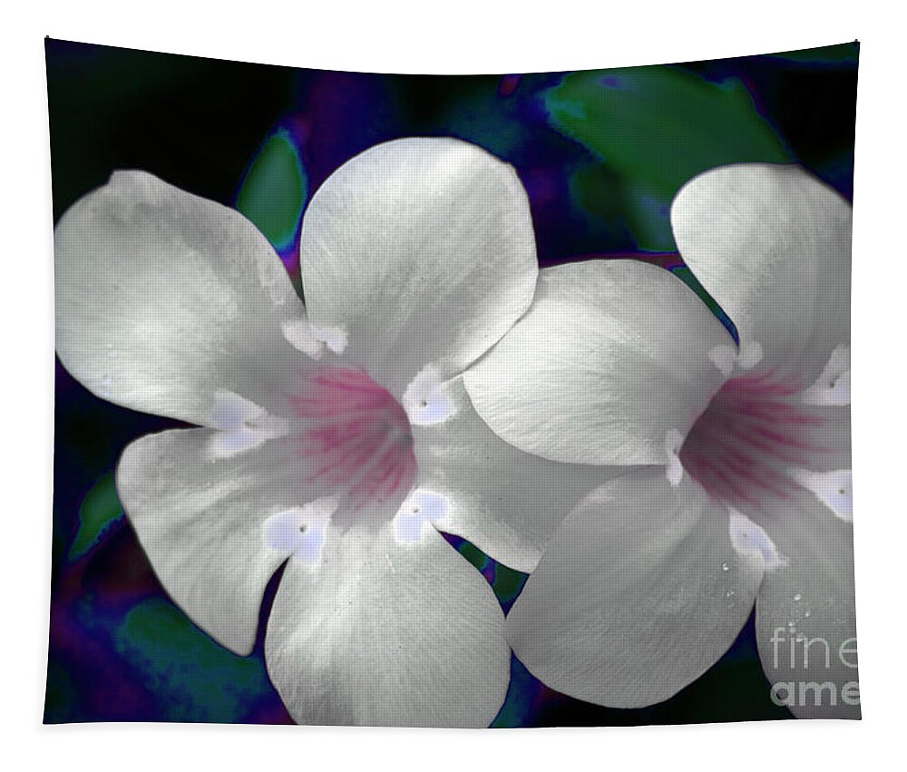 Floral Tapestry featuring the photograph Floral Photo A030119 by Mas Art Studio