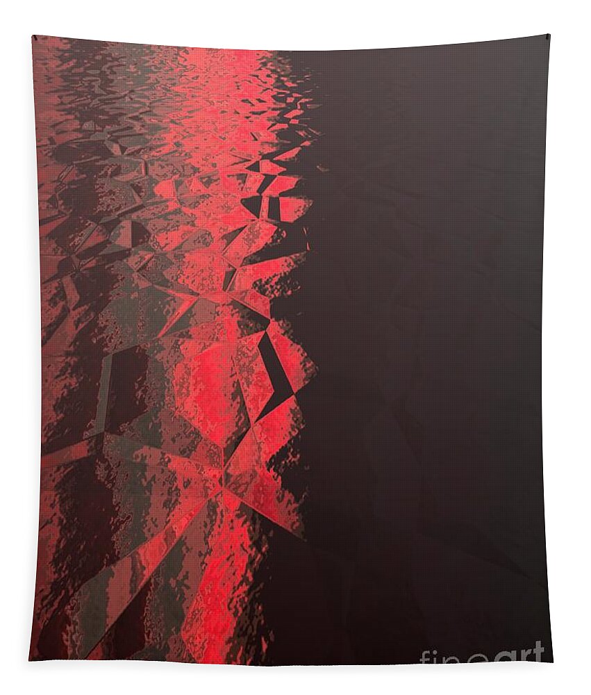 Abstract Tapestry featuring the photograph Fluid No. 2 by Jenny Revitz Soper