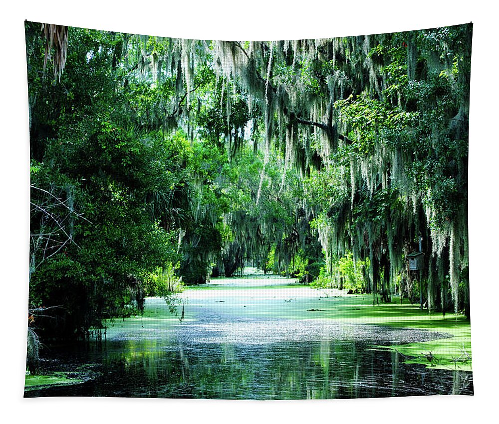 Nature Tapestry featuring the photograph Flush With Green by Robert Stanhope