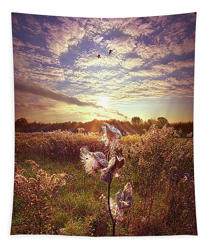 Life Tapestry featuring the photograph For When I Am Weak, Then I Am Strong by Phil Koch