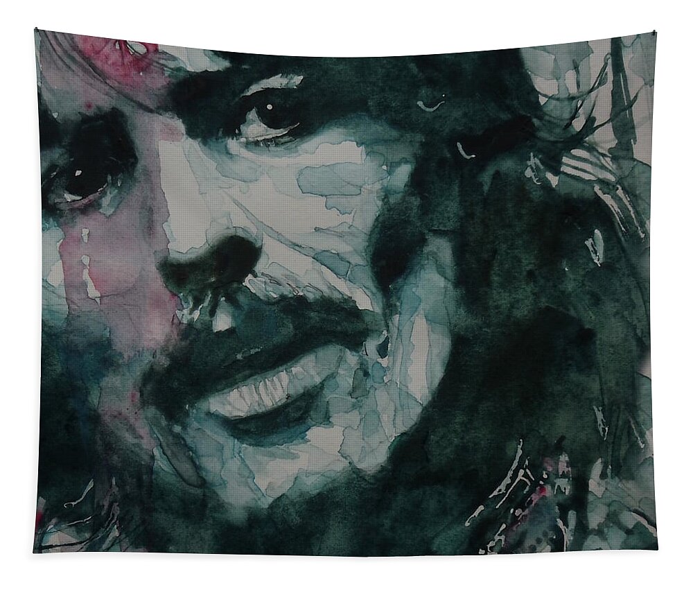 The Beatles Tapestry featuring the painting George Harrison - All Things Must Pass by Paul Lovering