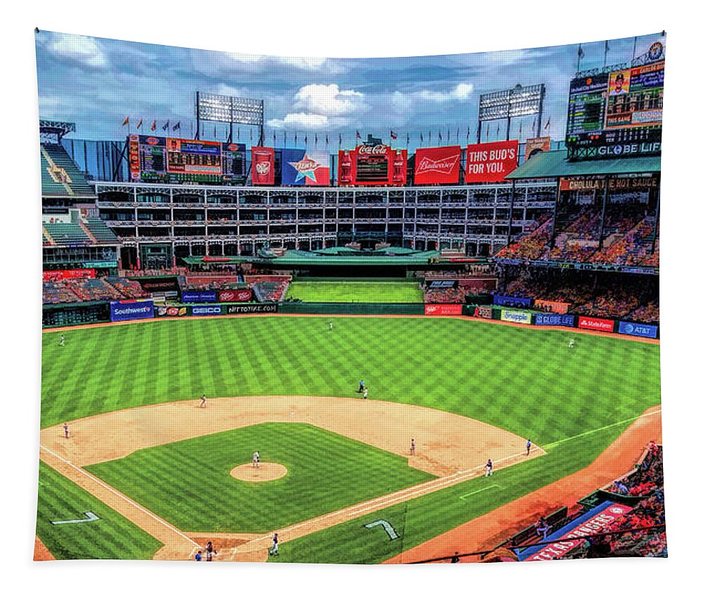 Globe Life Park Texas Rangers Baseball Ballpark Stadium Greeting