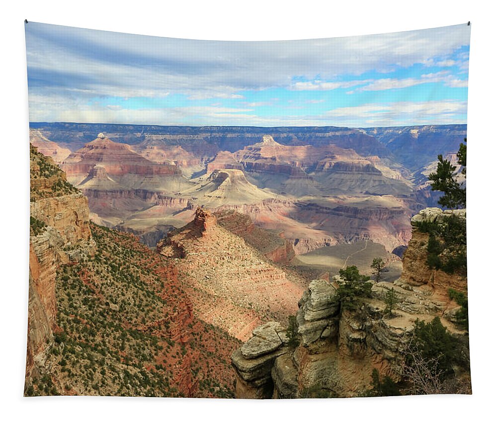 Arizona Tapestry featuring the photograph Grand Canyon View 3 by Dawn Richards