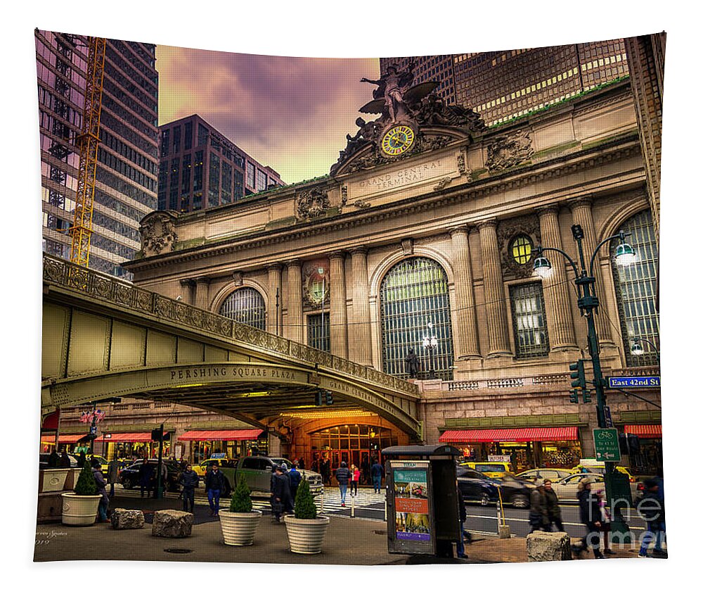 Station Tapestry featuring the photograph Grand Central Terminal by Marvin Spates