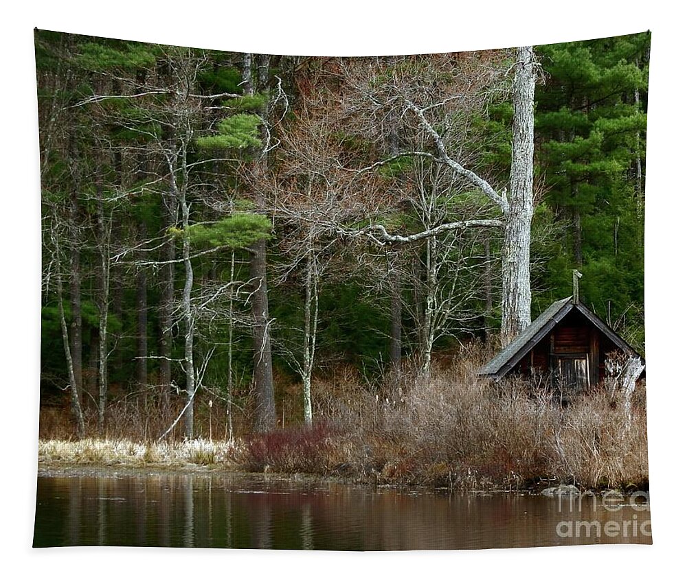 Marcia Lee Jones Tapestry featuring the photograph Hobbits House #3 by Marcia Lee Jones