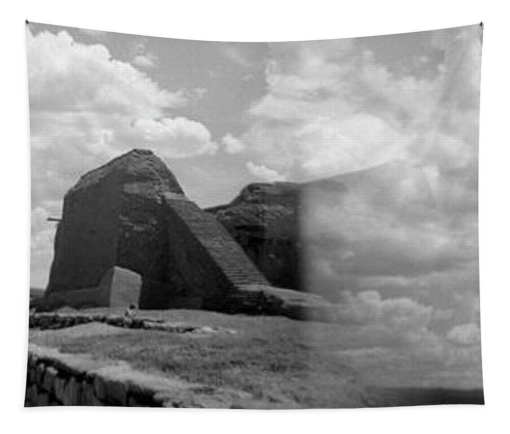 Pecos Tapestry featuring the photograph Holga triptych 3 by Catherine Sobredo