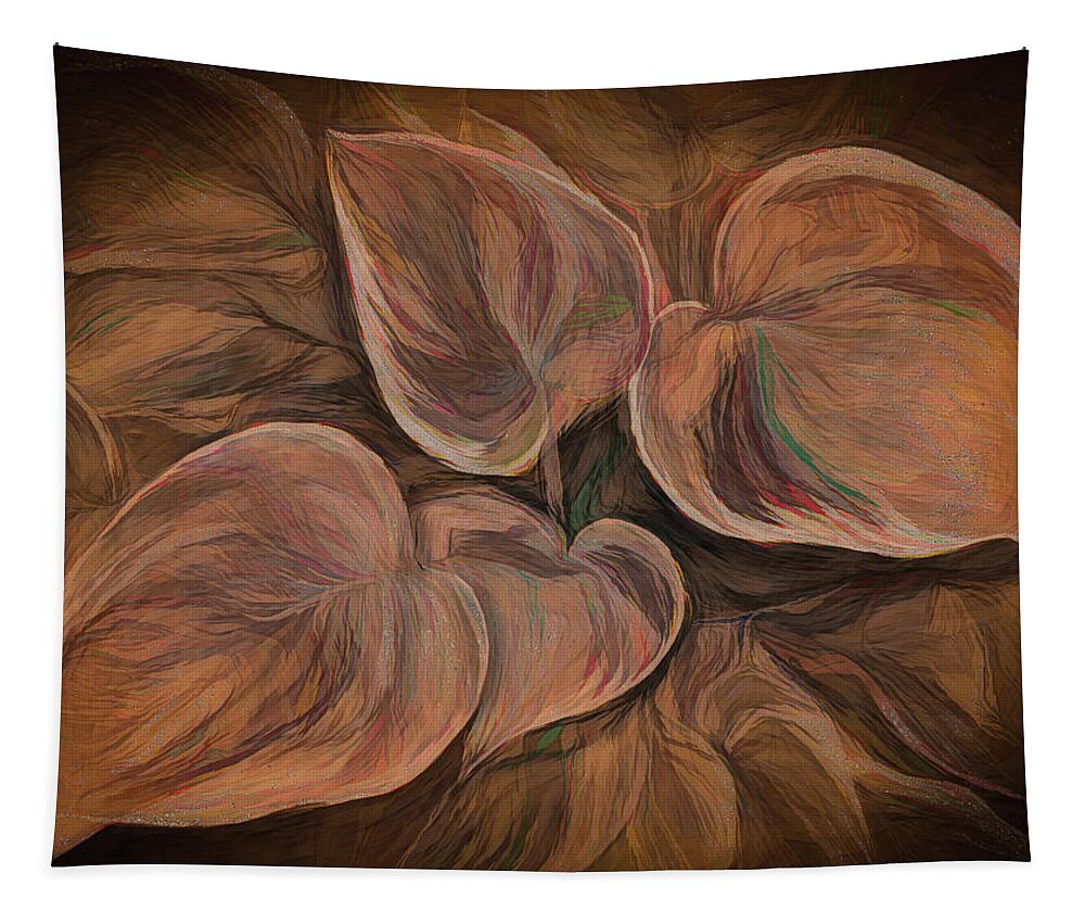 Photography Tapestry featuring the photograph Hostas by Paul Wear