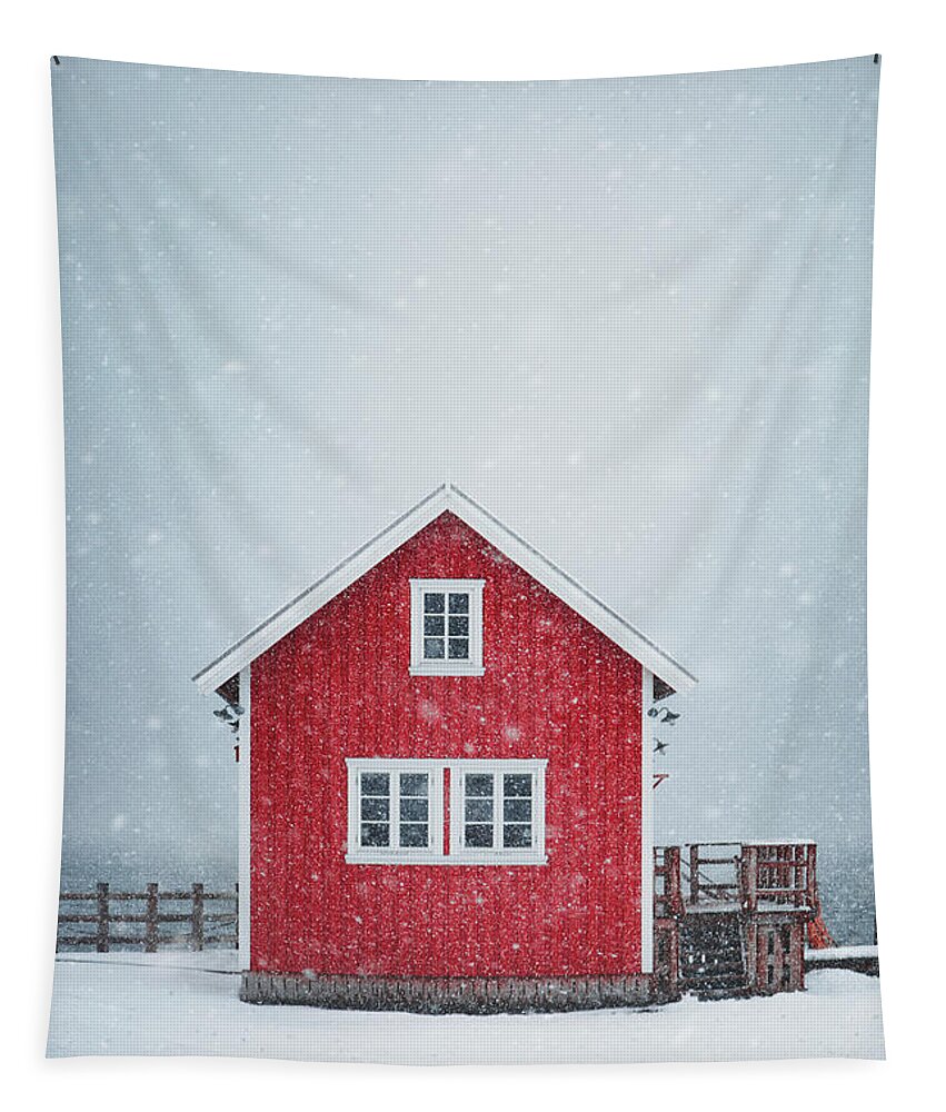 Kremsdorf Tapestry featuring the photograph If My Heart Was A House by Evelina Kremsdorf