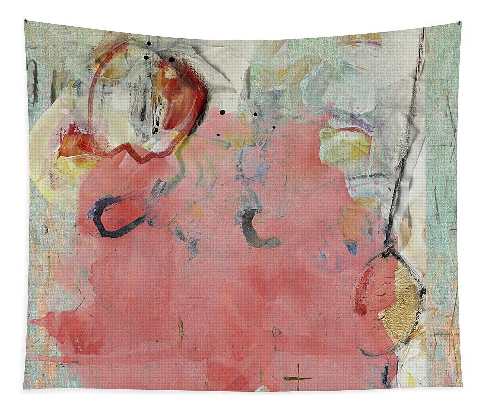 Abstract Tapestry featuring the photograph It's Complicated by Karen Lynch