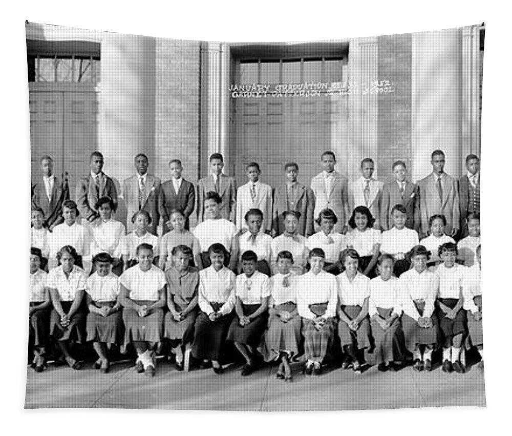 Photography Tapestry featuring the photograph January Graduation Class by Fred Schutz Collection
