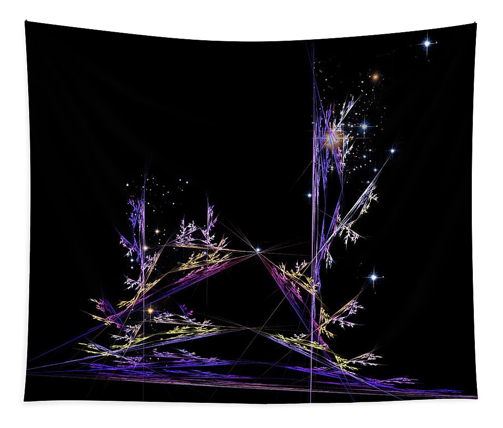 Magic Tapestry featuring the digital art Just a Bit of Magic by Ilia -