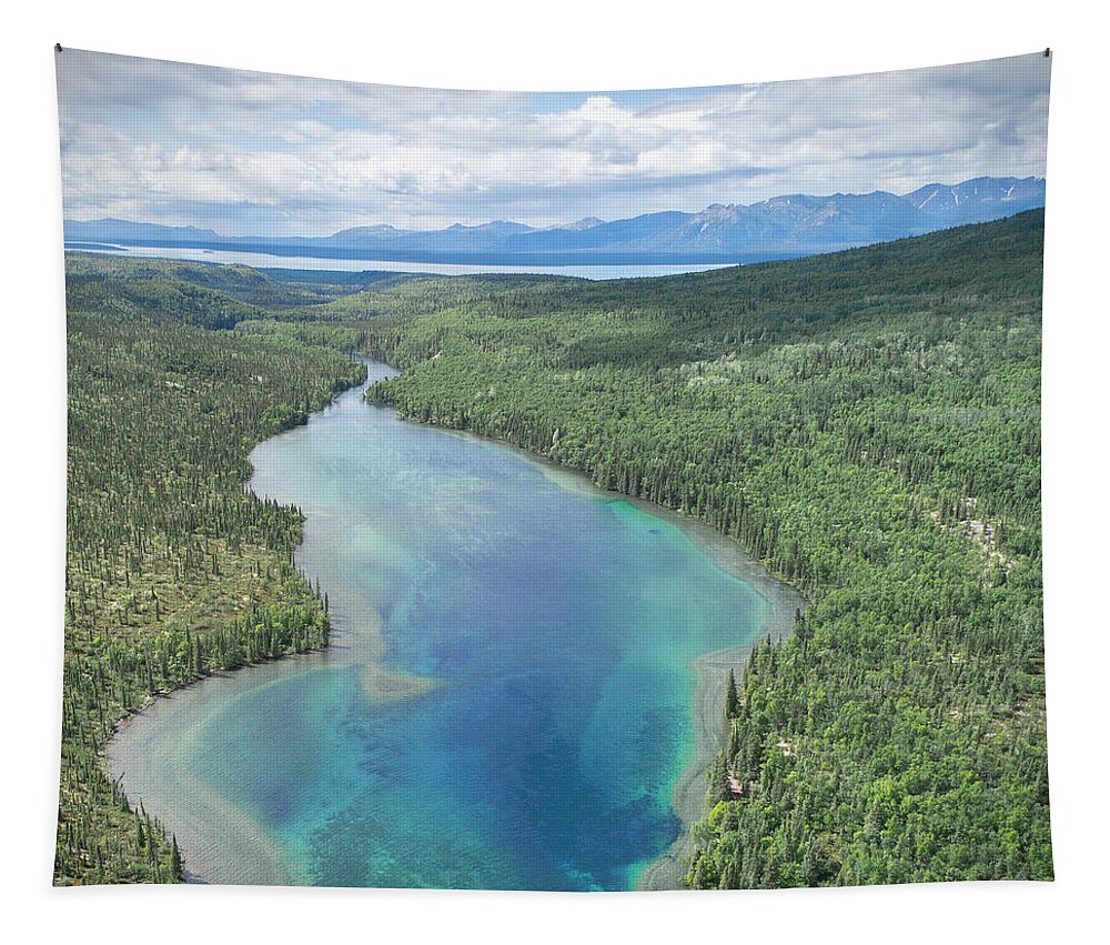 National Park Tapestry featuring the photograph Lake Clark National Park by Steven Keys
