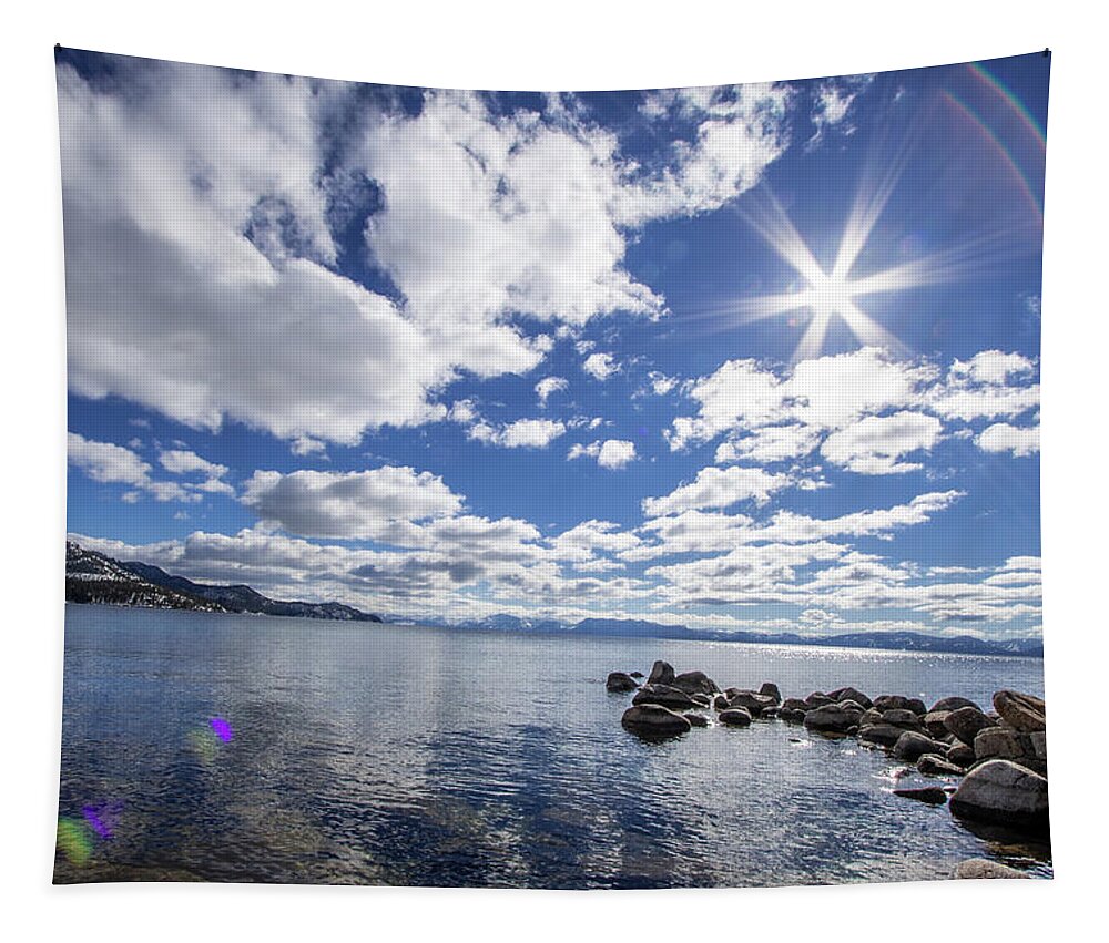 Lake Tahoe Water Tapestry featuring the photograph Lake Tahoe 3 by Rocco Silvestri
