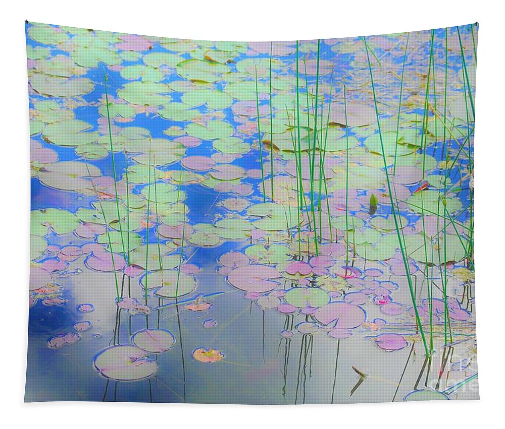 Lily Pads Tapestry featuring the photograph Lily Pads1 by Merle Grenz