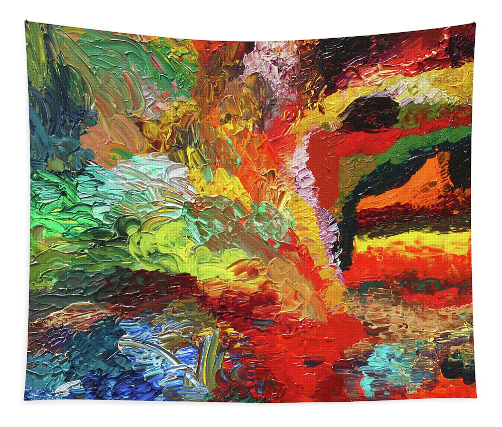 Fusionart Tapestry featuring the painting Maelstrom by Ralph White