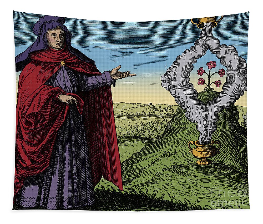 1st Century Tapestry featuring the photograph Maria the Jewess, Alchemist by Science Source