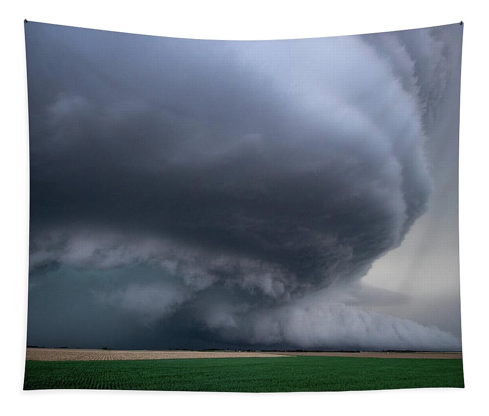 Mesocyclone Tapestry featuring the photograph Mesocyclone by Wesley Aston