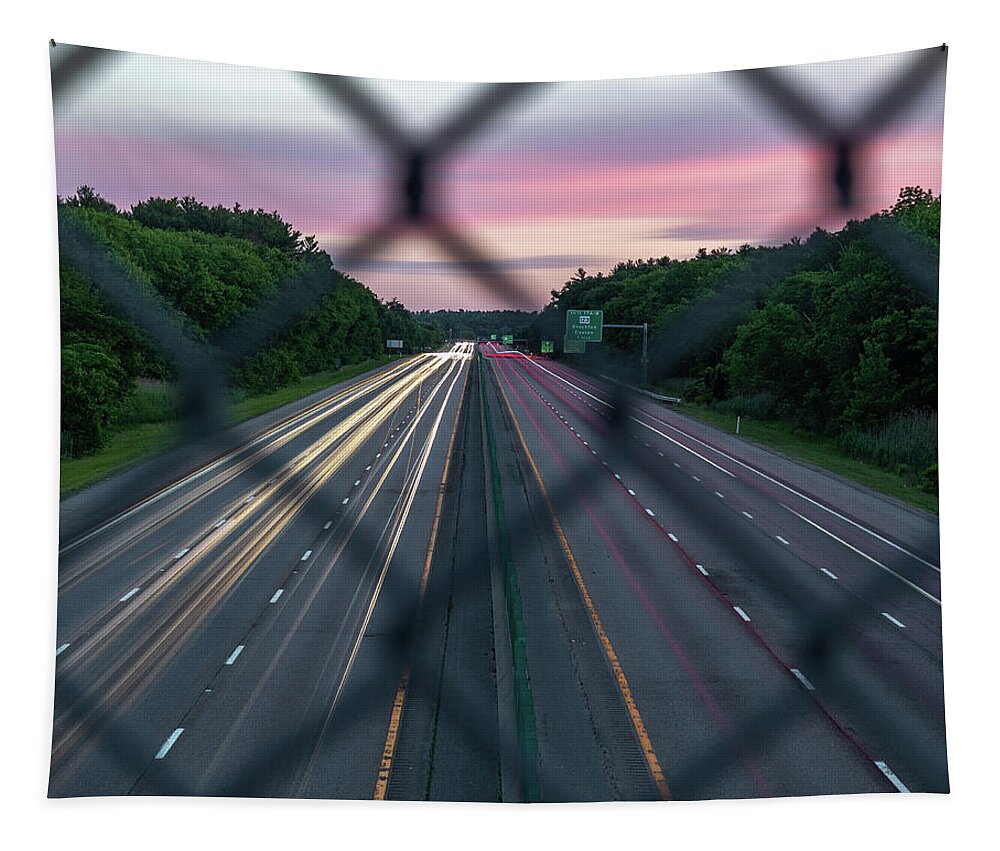 Morning Tapestry featuring the photograph Morning Traffic by William Bretton