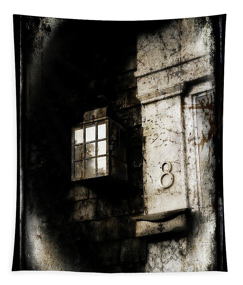 Black And White Tapestry featuring the photograph No. 8 by Rene Crystal