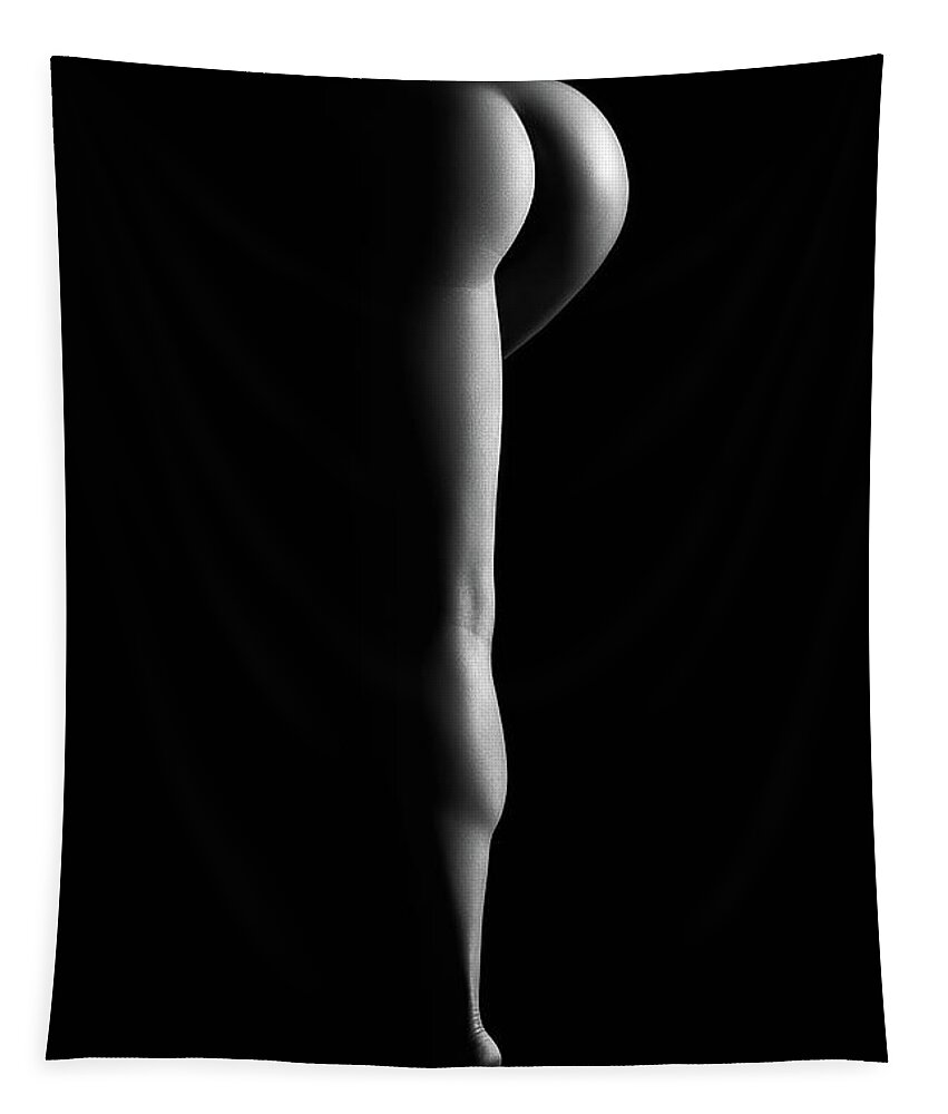 Woman Tapestry featuring the photograph Nude woman bodyscape 38 by Johan Swanepoel