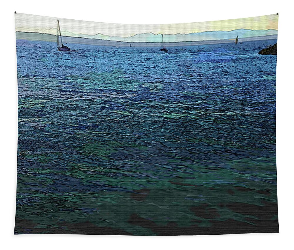 Ocean Tapestry featuring the photograph Ocean Expanse by Robert Bissett