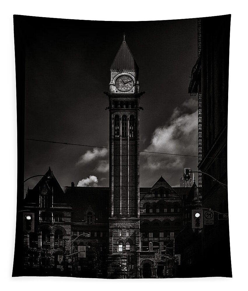 Brian Carson Tapestry featuring the photograph Old City Hall Toronto Canada No 5 by Brian Carson