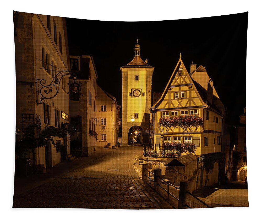 Rothenburg Tapestry featuring the photograph Old World Shadows by Norma Brandsberg