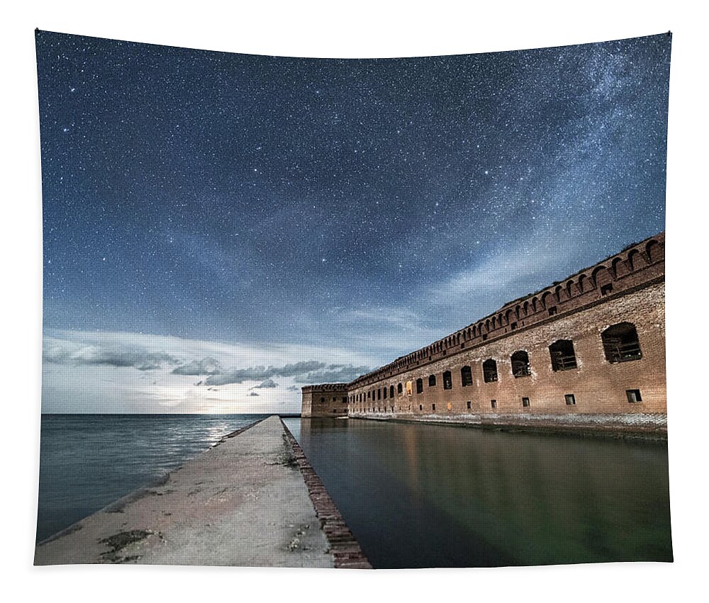 Dry Tortugas Tapestry featuring the photograph Outer Limits by Steven Keys