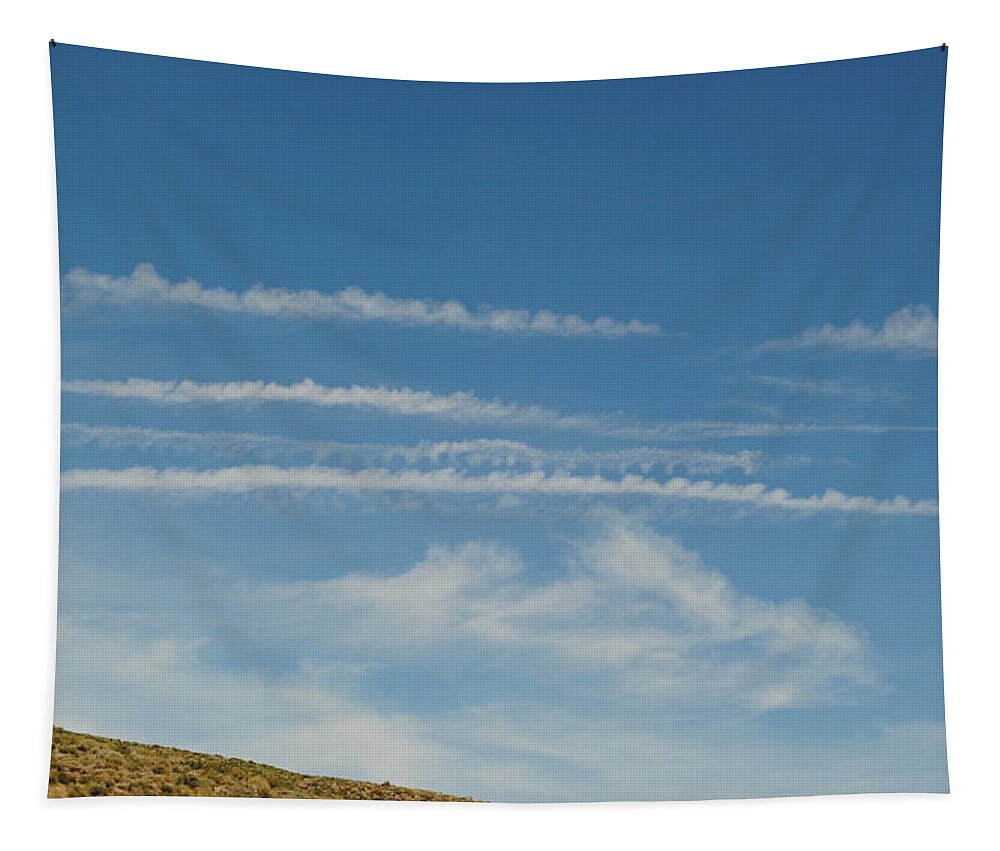 Clouds Tapestry featuring the photograph Passing Clouds by Steven Wills