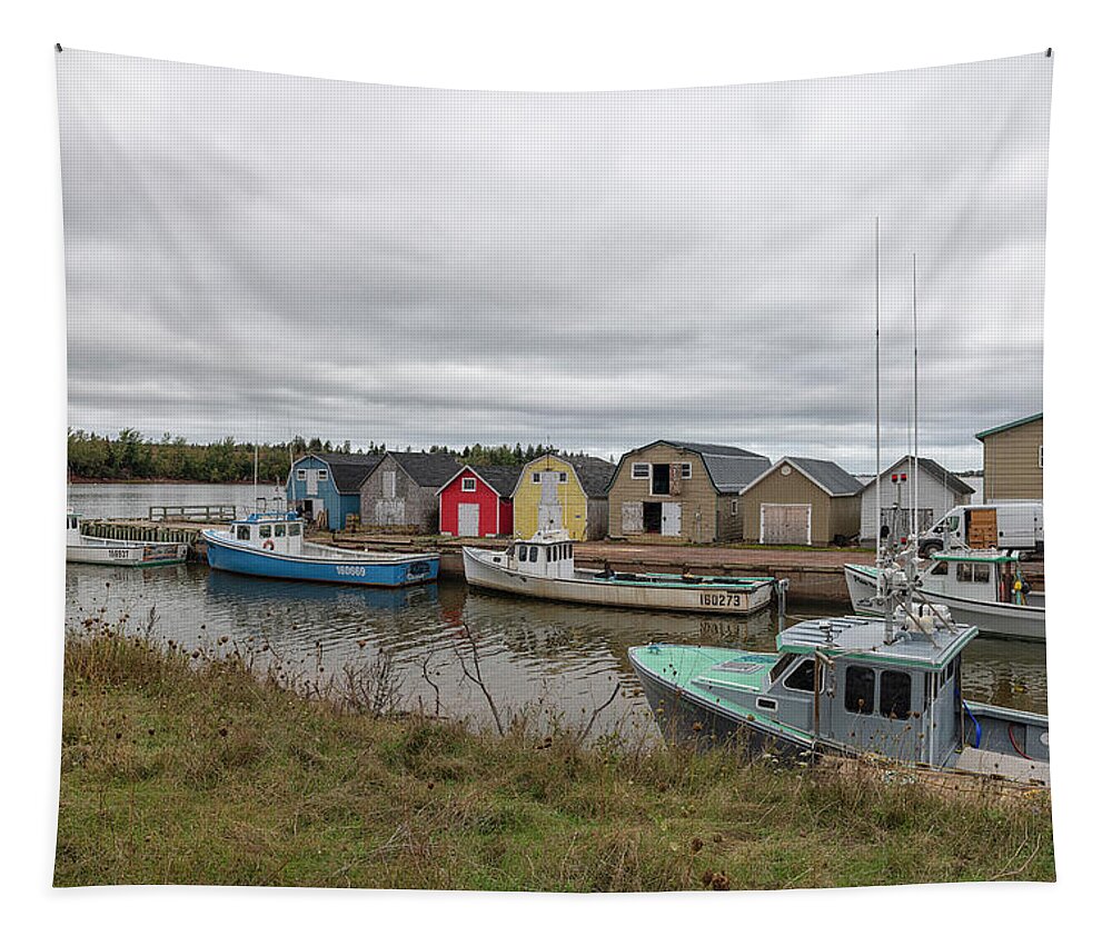 Victoria By The Sea Tapestry featuring the photograph PEI by Bob Doucette