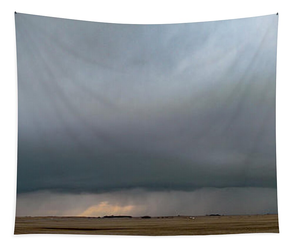 Nebraskasc Tapestry featuring the photograph Picturesque Nebraska Storm 003 by Dale Kaminski